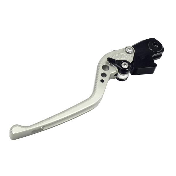 biketek Biketek adjustable cnc clutch lever long  - titanium / black adjuster - #c25